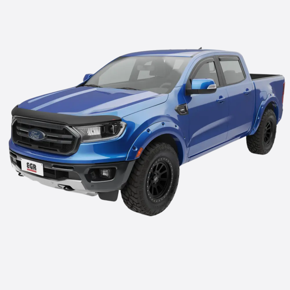 EGR Bolt-On Look Fender Flares Painted Blue - Image 3