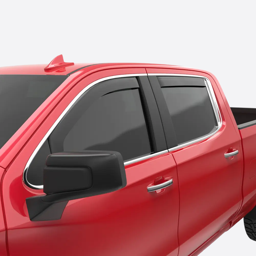 EGR Bolt-On Look Fender Flares Painted White